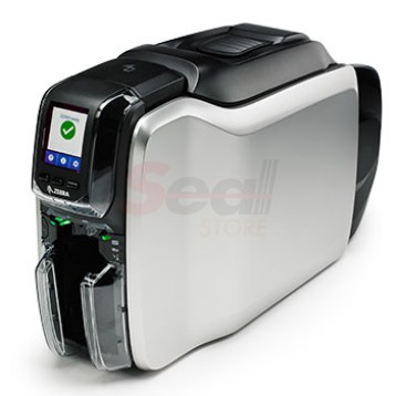 Impressora de cartão Zebra ZC300 com Ethernet Single Side